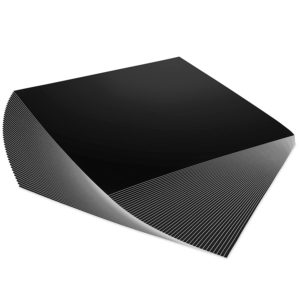EZ Craft USA - 12" x 12" - 40 Matte Black Sheets